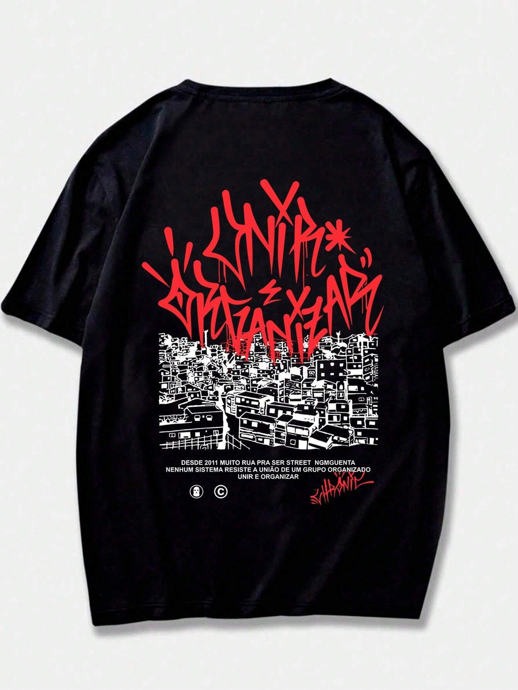 Camiseta Chronic Comunidade Unissex 100% Algodão – Edição Streetwear Premium
