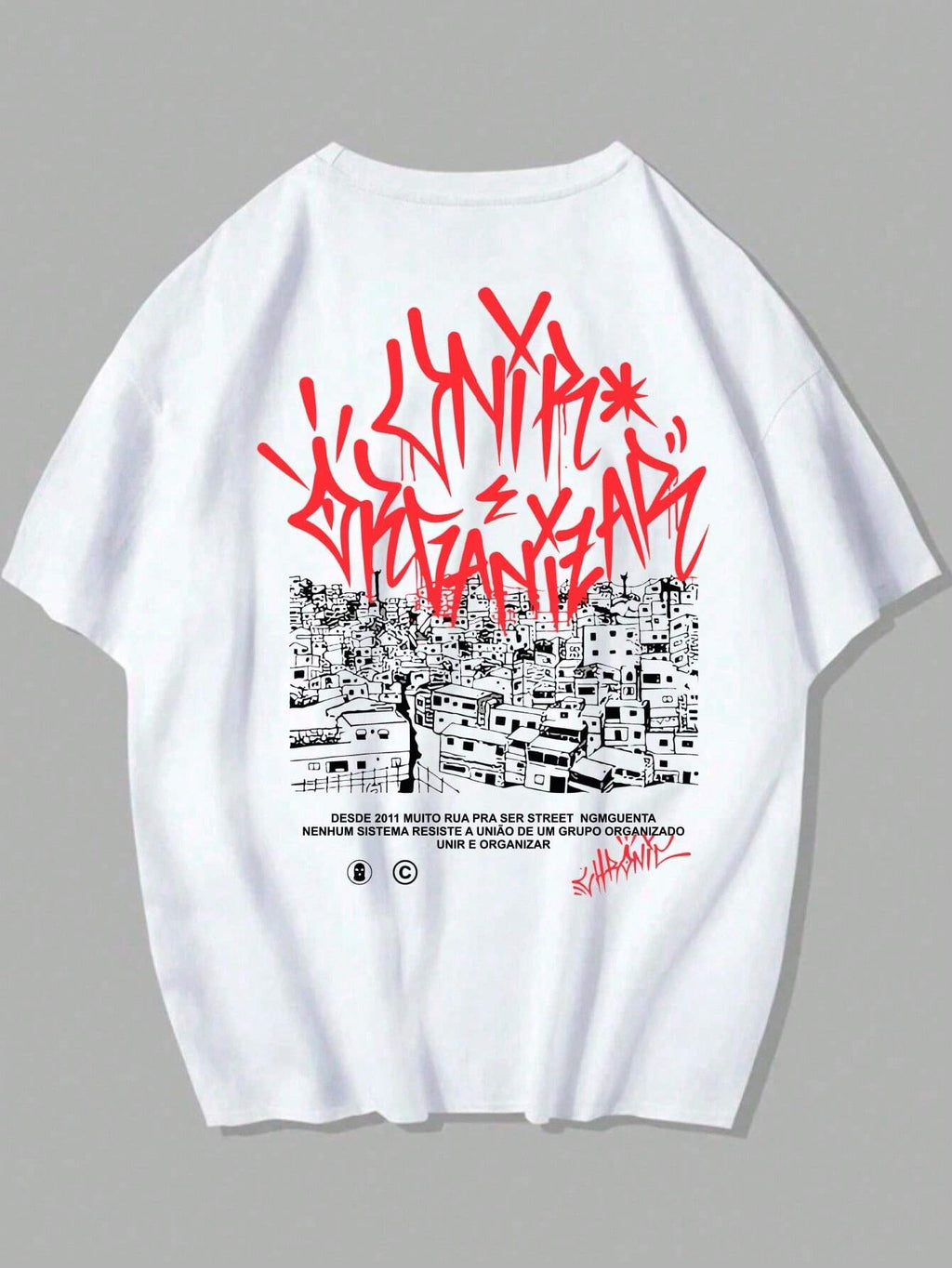 Camiseta Chronic Comunidade Unissex 100% Algodão – Edição Streetwear Premium