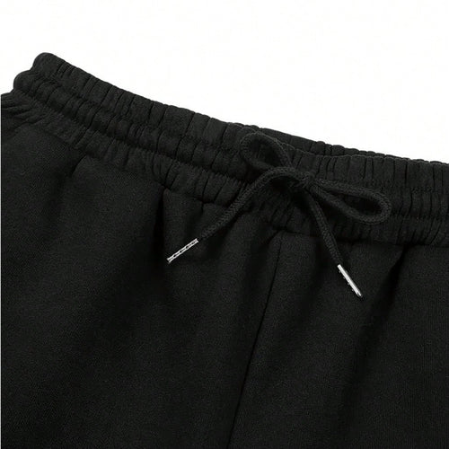 Calça Wide Leg Baggy de Moletom Lisa Premium – Unissex, Cintura Alta, Estilo Streetwear Oversized